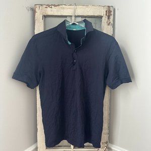 Lululemon True Navy Short Sleeve Polo